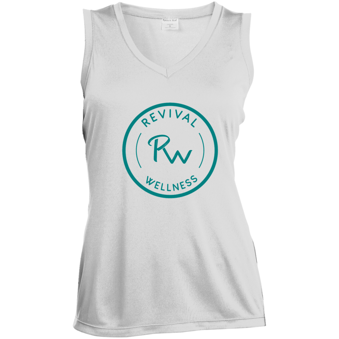 Ladies' Sleeveless V-Neck Performance Tee