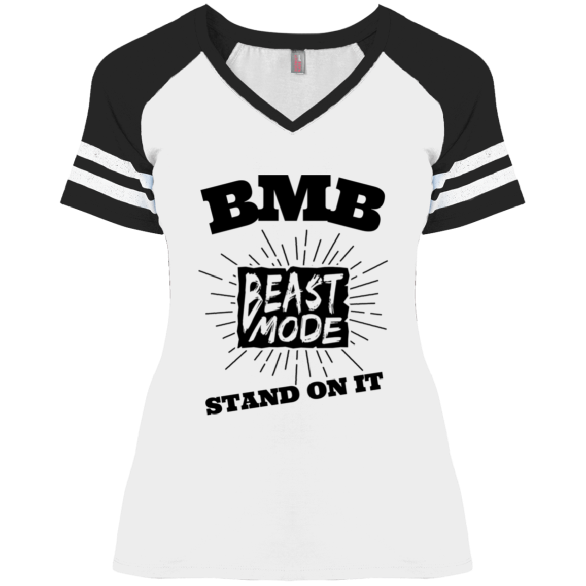 BMB Ladies' Game V-Neck T-Shirt