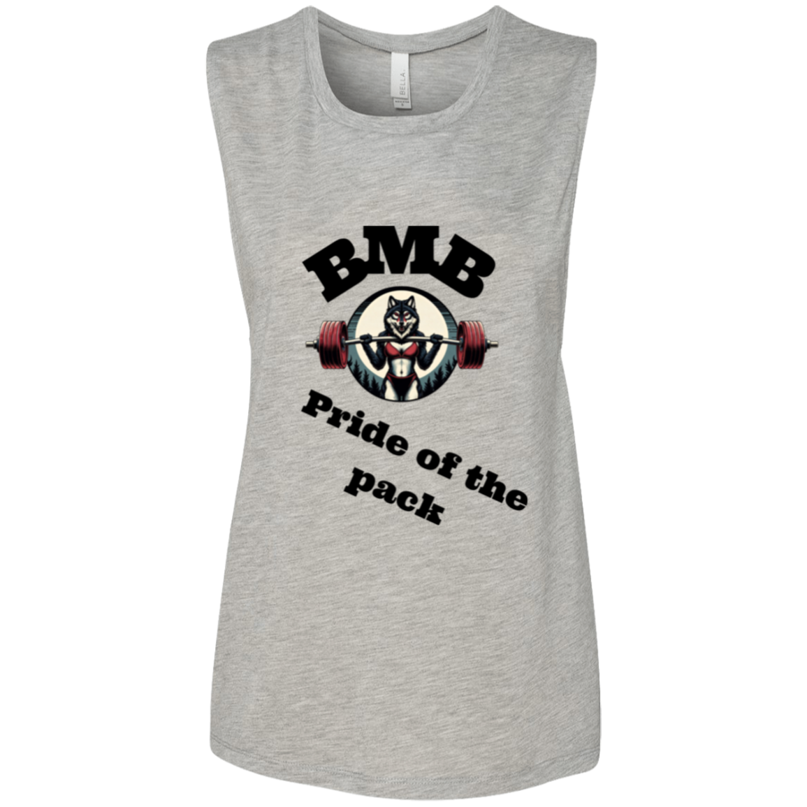 BMB Ladies' Flowy Muscle Tank