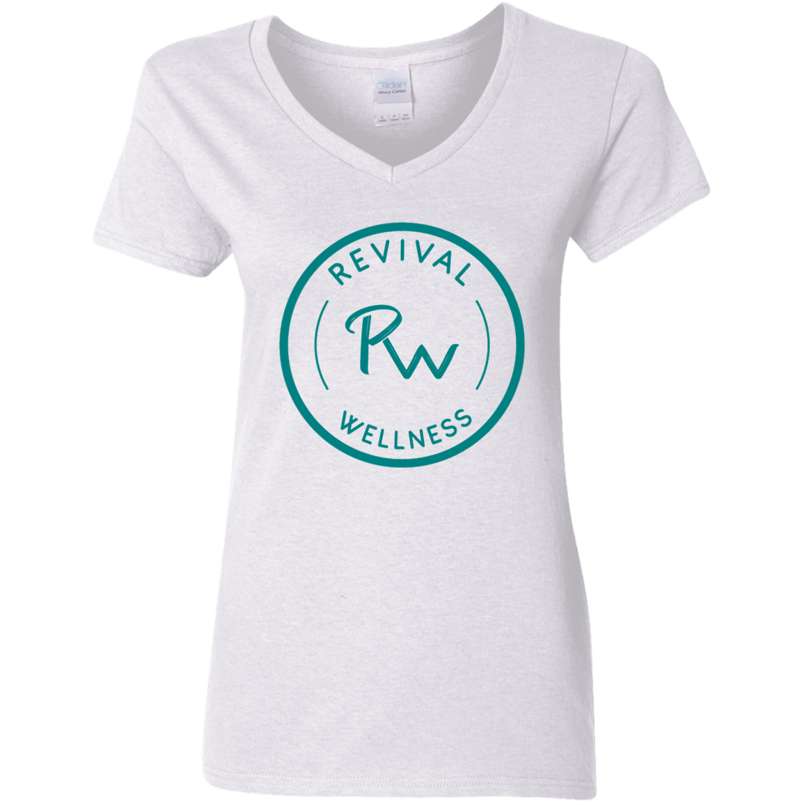 Ladies' 5.3 oz. V-Neck T-Shirt