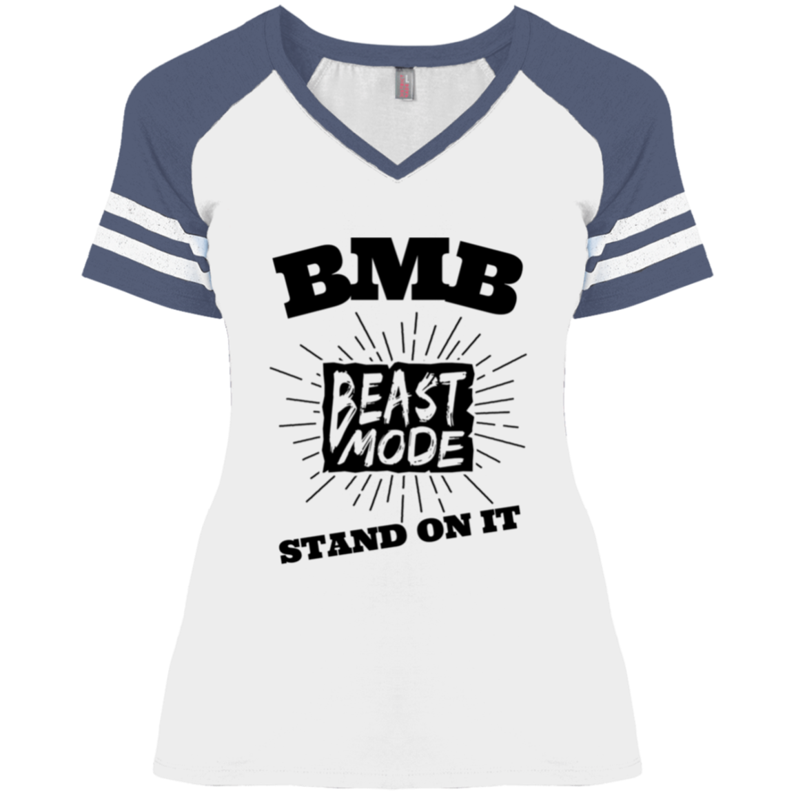 BMB Ladies' Game V-Neck T-Shirt