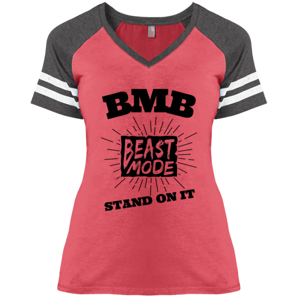 BMB Ladies' Game V-Neck T-Shirt