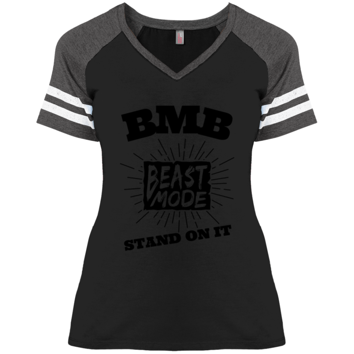 BMB Ladies' Game V-Neck T-Shirt