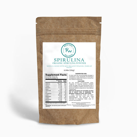 Organic Spirulina Powder  -    FREE SHIPPING ON THIS ITEM