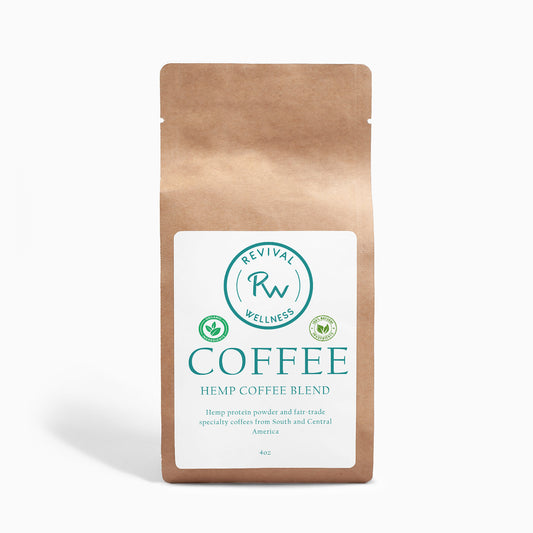 Organic Hemp Coffee Blend - Medium Roast 4oz