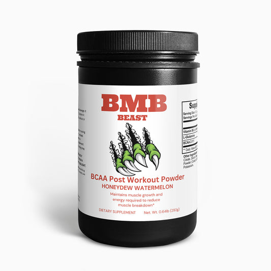 BMB BEAST BCAA Post Workout Powder (Honeydew/Watermelon) Free Shipping