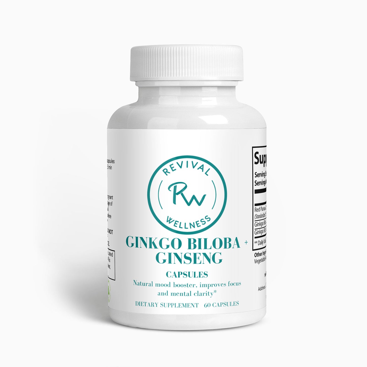 Ginkgo Biloba + Ginseng FREE SHIPPING