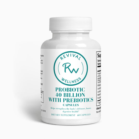 Revival Probiotic 40 Billion with Prebiotics FREE SHIPPING