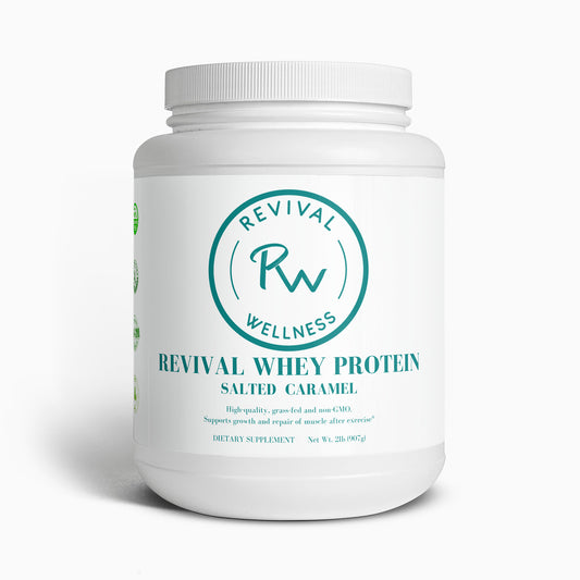 Revival Whey Protein (Salted Caramel Flavor) FREE SHIPPING