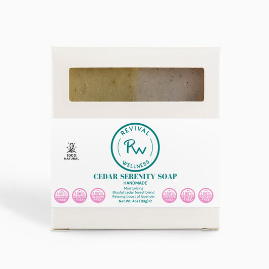 Revival Cedar Serenity Soap FREE SHIPPING