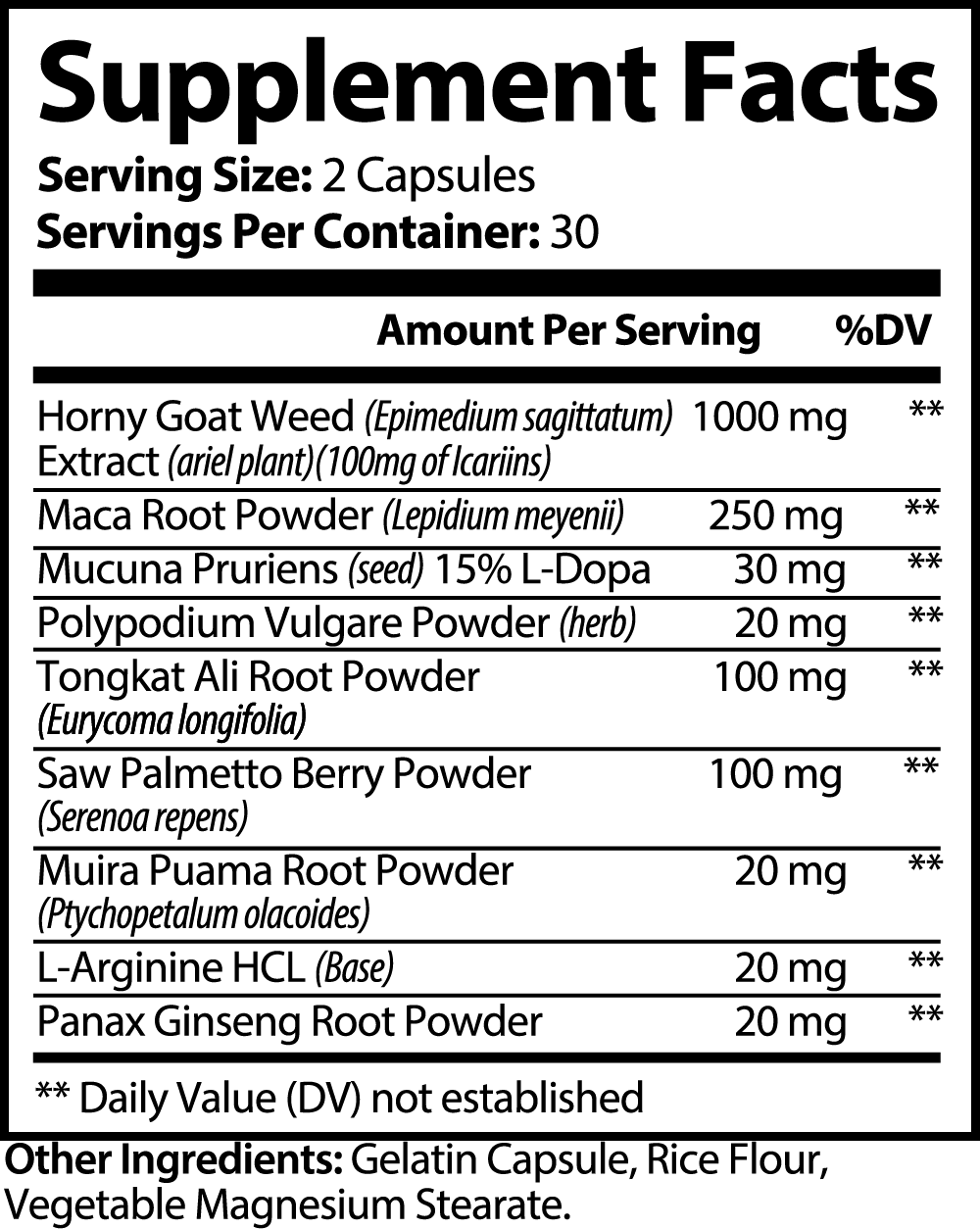 Revival Horny Goat Weed Blend FREE SHIPPING